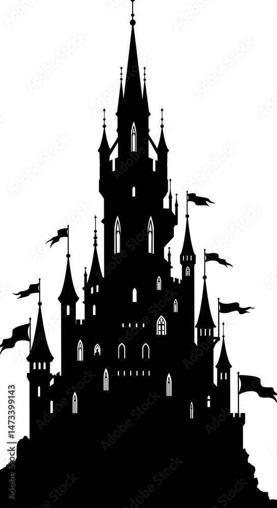 Fototapeta premium Shadow's Embrace