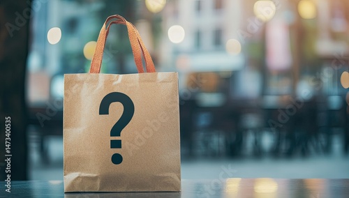 Paper bag with question mark (1)