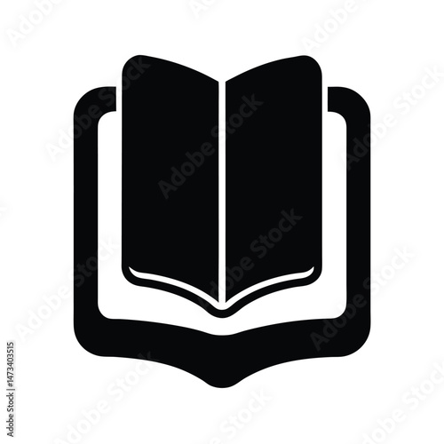 Ebook Reader Icon Vector Illustration