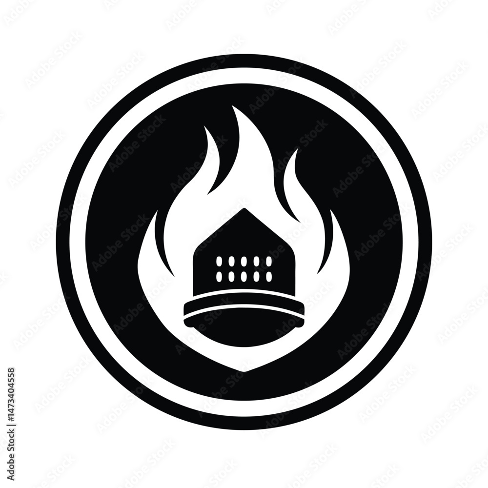 fire alarm sensor icon vector illustration fire alarm sensor icon vector illustration