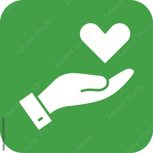 Empathy icon vector image. Suitable for mobile apps, web apps and print media.