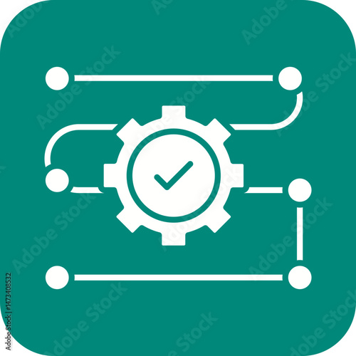 End To End icon vector image. Suitable for mobile apps, web apps and print media.