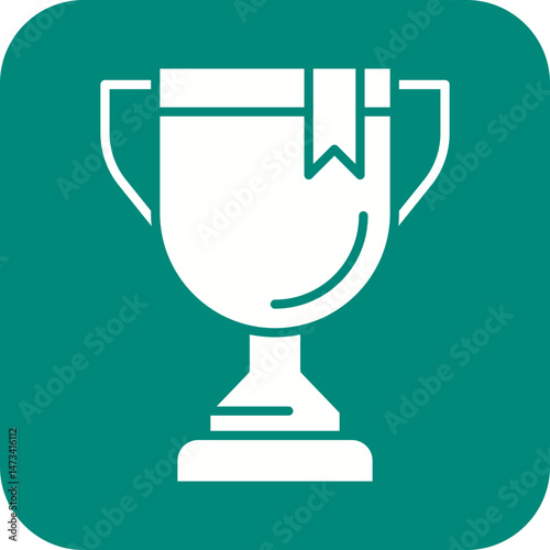 Winner icon vector image. Suitable for mobile apps, web apps and print media.