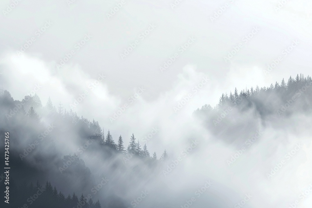 Fototapeta premium vector realistic fog background
