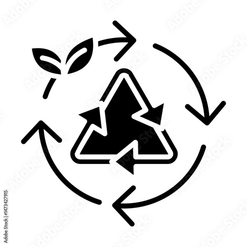 Lifecycle Glyph Icon