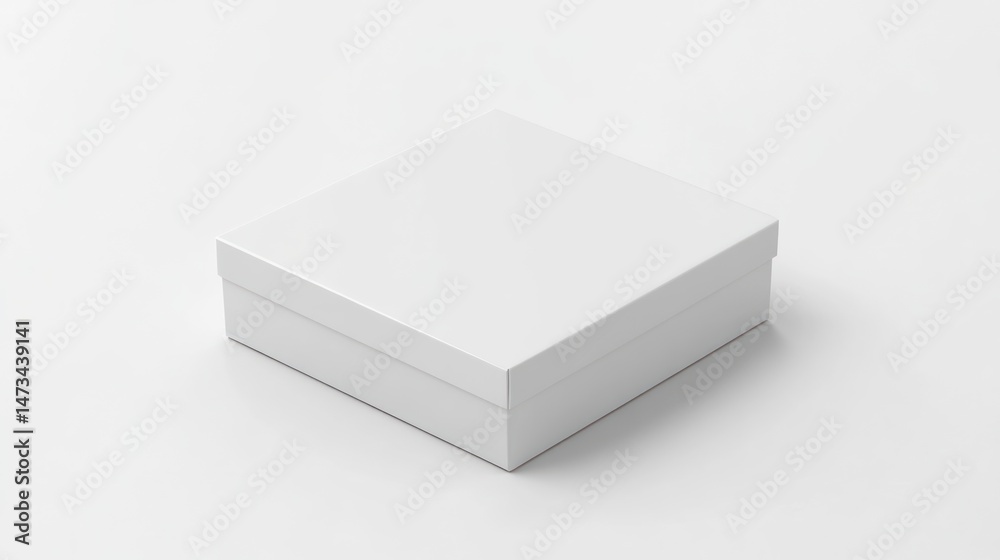 Blank white square box Blank white square box