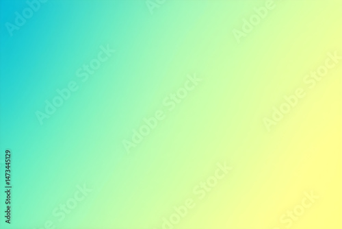 Serene Aqua to Yellow Gradient Baground 