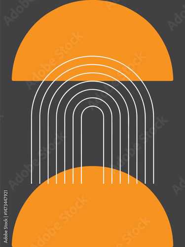 Creative Geometric Vector Illustration for Backgrounds