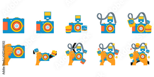 World Photography Day Illustration