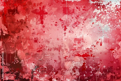 vector red grunge background