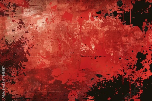vector red grunge background