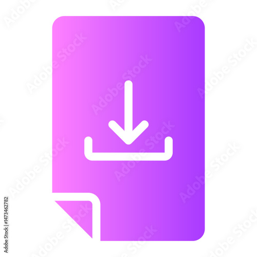 file gradient icon
