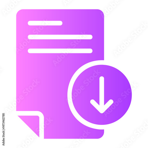 file gradient icon