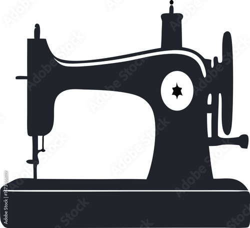 old sewing machine