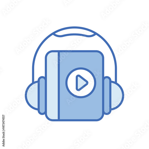audio book Vector icon