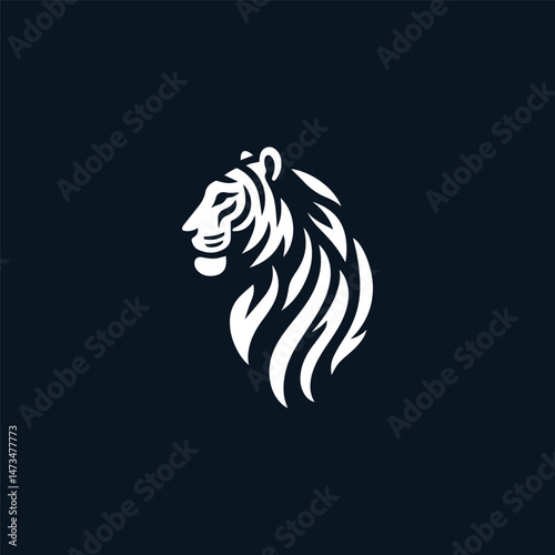 Wallpaper Mural Majestic tiger logo Torontodigital.ca