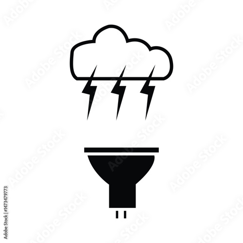  set of energy icon design illustration