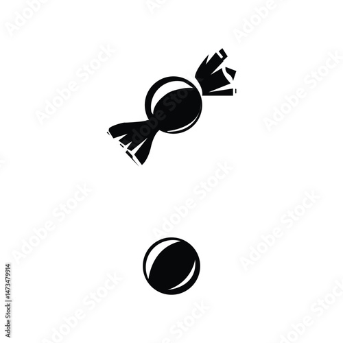 Set of Chocolate Outline icon, Editable Stroke