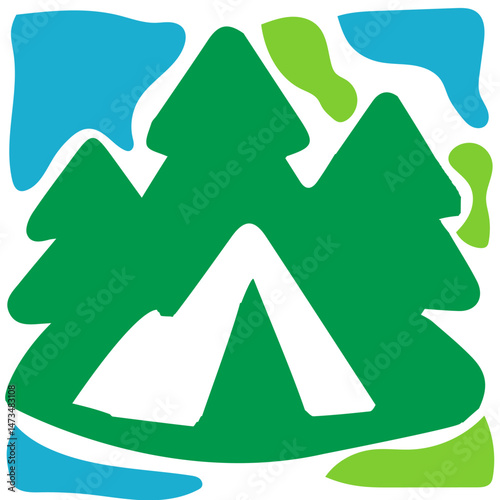 Camping in the Woods