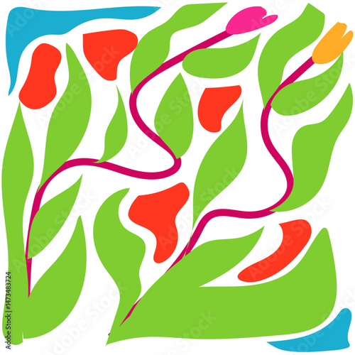 Abstract Floral Design (11)