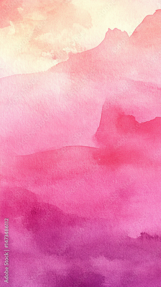 Light pink watercolor abstract background with peach pastel gradients. Symbolizes elegance, softness, and luxury in a minimal, artistic design perfect for modern branding and delicate visual themes.