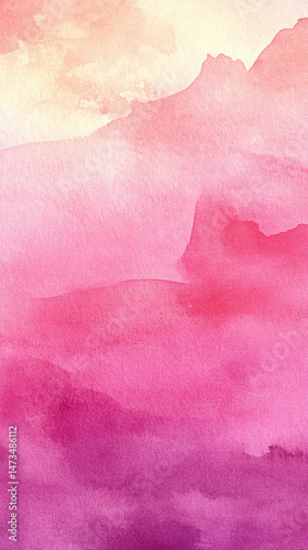Light pink watercolor abstract background with peach pastel gradients. Symbolizes elegance, softness, and luxury in a minimal, artistic design perfect for modern branding and delicate visual themes.

