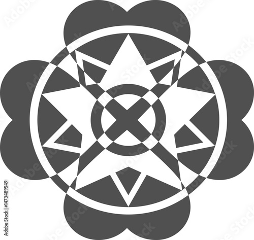 snowflake, unique pattern