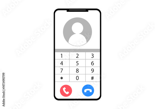 スマートフォンで電話する