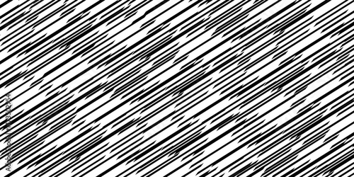 Slash line. Border with diagonal lines. Angle of tilt stripes. Black pattern of footer isolated vector on white background. modern