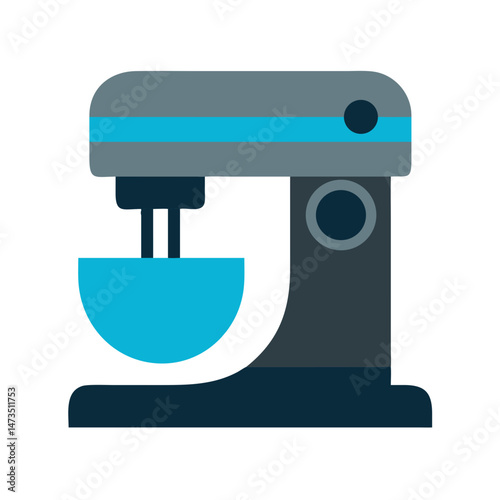 Stand Mixer Kitchen Machine Icon Design