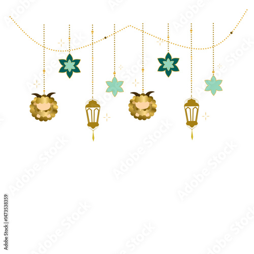 Eid al adha decoration 