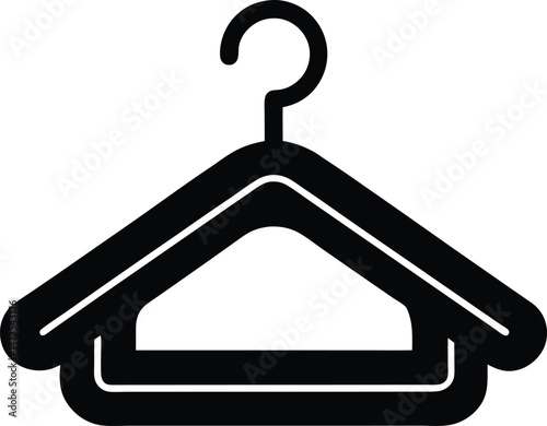 hanger shirt icon vector illustration