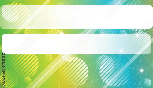 Abstract triangles, line, circle, space for text template. Decorative design for your idea. Vector illustration.