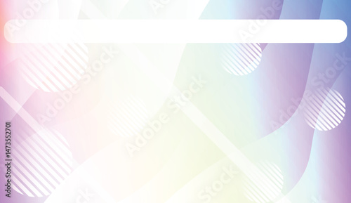 Dynamic shapes composition with Abstract Shiny Waves, Lines, Circle, Space for Text. For Template Cell Phone Backgrounds, Landing Page. Vector Illustration