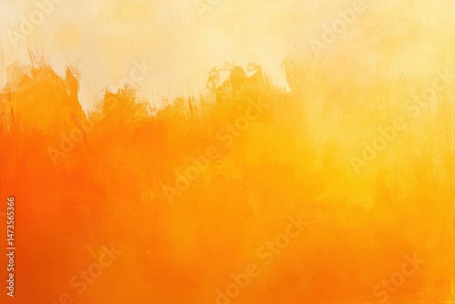 Abstract, soft-edged blend of orange and yellow hues, suggestive of smoke or liquid, creating a gradient effect.  A soft, warm color palette