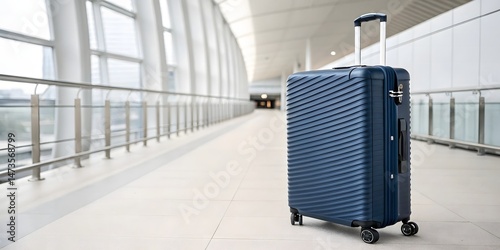 White metal radiator for heating in a modern airport interior