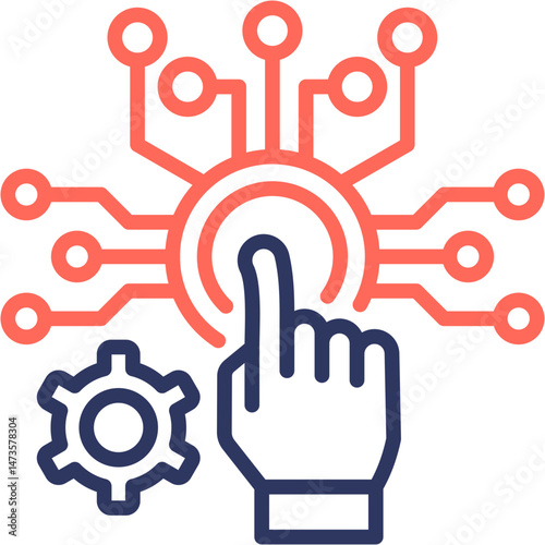 Digitalization Icon