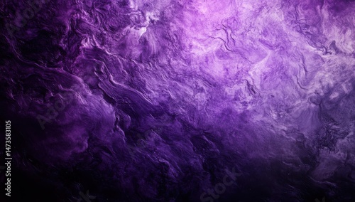 Abstract purple and dark purple fluid art, flowing patterns