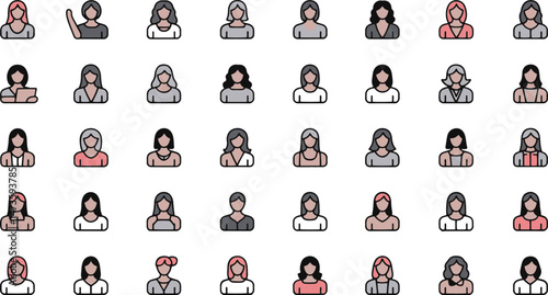 Collection of Vector Icons Showcasing Medicinal Herbs Such as Rosemary Calendula and Lemon Balm