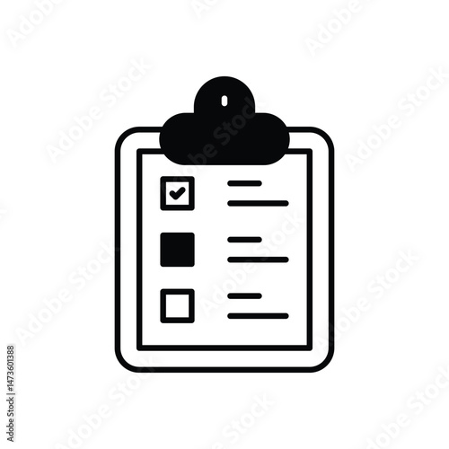 Service Request icon vector stock illustration