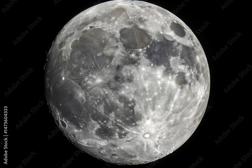 Obraz premium full moon in the night