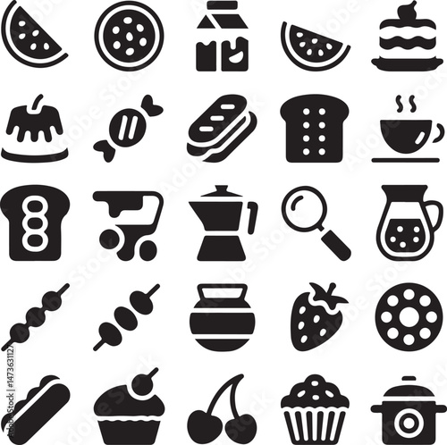 Modern Kitchen Tools Silhouette Set

Cooking Utensils Hanging Vector Design

Chef in Kitchen Action Silhouette

Minimalist Kitchen Scene Illustration

Classic Kitchenware Collection Vector