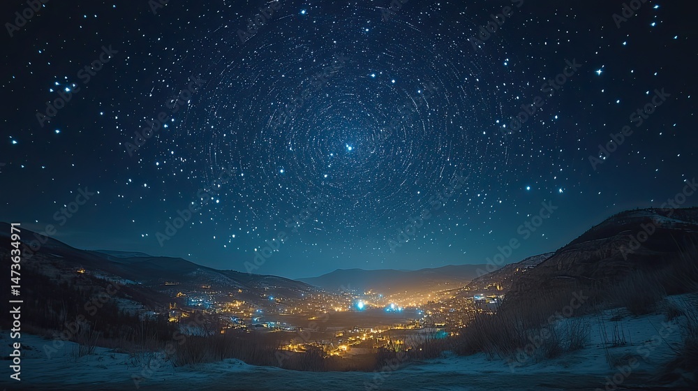 Abstract patterns of constellations in the night sky, representing the ancient stories and myths associated with these celestial formations Abstract patterns of constellations in the night sky, representing the ancient stories and myths associated with these celestial formations
