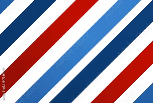 Diagonal Stripes Pattern Red Blue White Background Design Texture