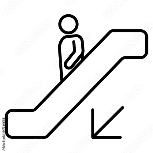 Escalator icon

