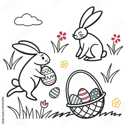 happy-easter-set-of-doodles-vector-image-with-whit (49).eps