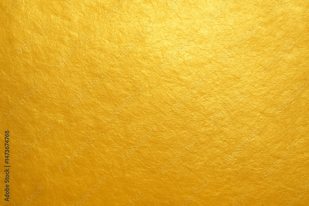 Fototapeta premium Smooth Matte Gold Foil Texture Background