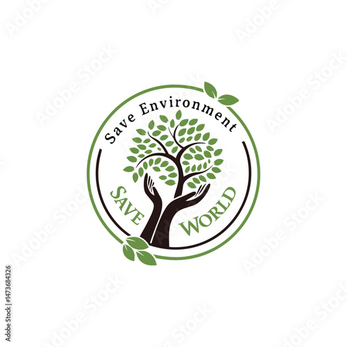 World environment day vector for wishing worldwide 