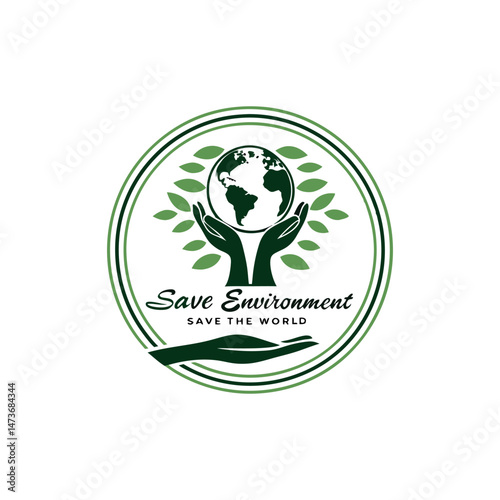 World environment day vector for wishing worldwide 