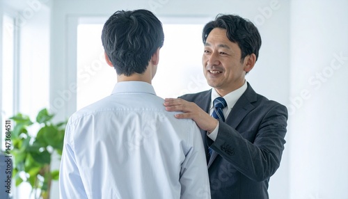 励ましの場面